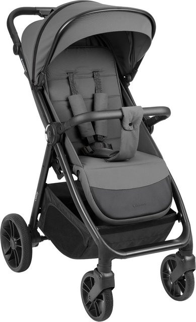 Kikkaboo Buggy Jody in Grau mit Federung und PU-Rädern - Bild 1
