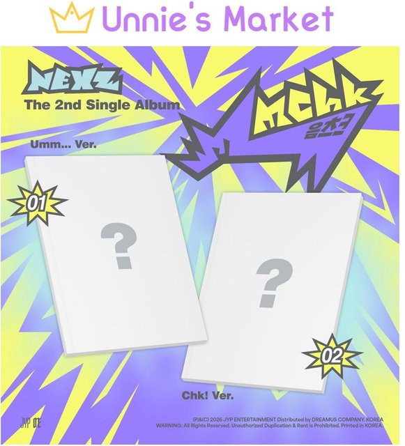 NEXZ, 2. Single-Album (Ähm…ver. / Prüfe! ver.), CD - Bild 1
