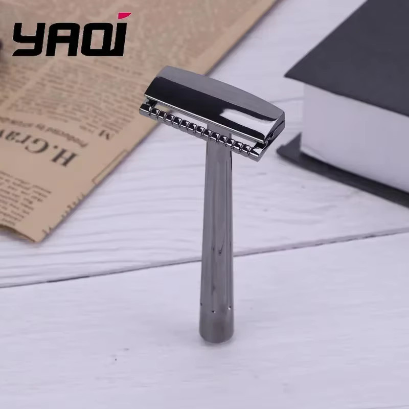 YAQI Bartrasierer Katana Globe Trotter Single Edge Sicherheitsrasierer für Herren - Bild 2