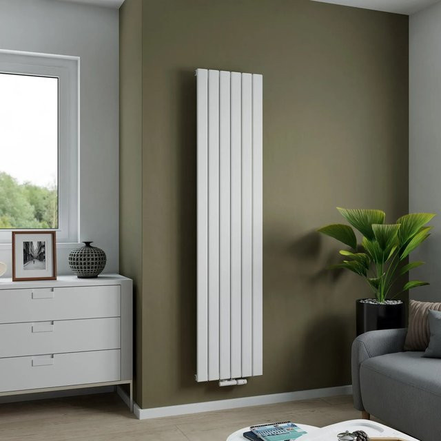 Ximax Aluminium-Heizkörper Levis Mittenanschluss Weiß B: 180 cm, H: 41,5 cm - Bild 1