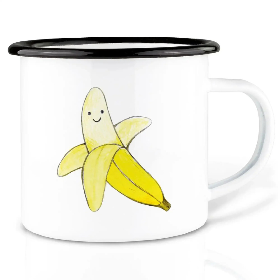 Ligarti Emaillebecher Banane 300 ml - Bild 1