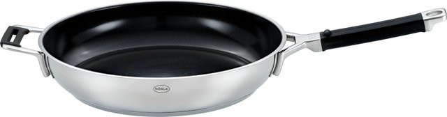 Roesle Bratpfanne SILENCE PRO in Schwarz und Silber aus Stahl und Aluminium, Durchmesser: 33,5 cm - Bild 1