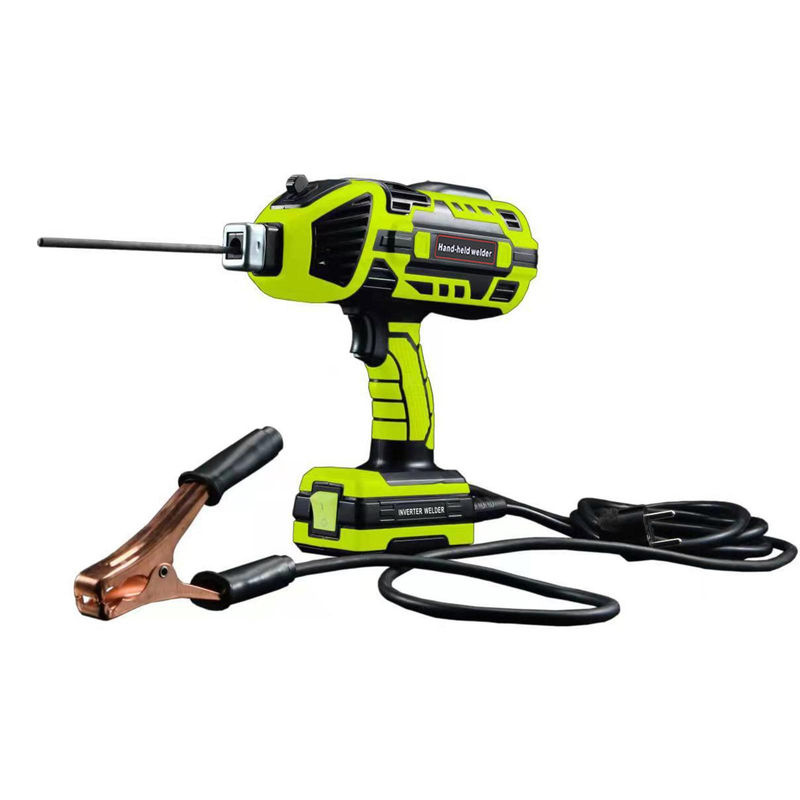 TOMTOP Tragbares elektrisches Schweißgerät 20120A 220V Handheld-Lichtbogenschweißgerät mit IGBT-Inverter, Grau/Gelb - Bild 3