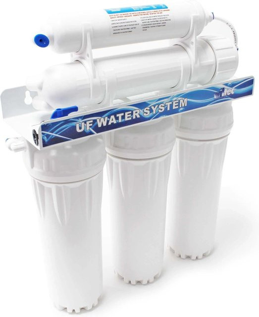 Naturewater NW-UDF5 5-Stufen Wasserfilter Ultrafilter Anlage für Trinkwasser in Weiß mit 2000L/D Kapazität - Bild 1