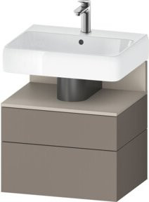 Duravit Waschtischunterschrank Qatego mit Nischenbereich, B/T/H: 59 x 47 x 59 cm - Bild 1