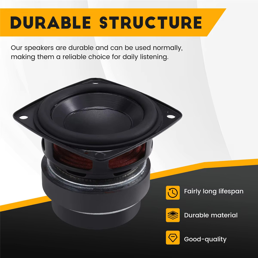 Tragbarer Breitbandlautsprecher für JBL Xtreme 2, 2,75 Zoll, 20 W, 4 Ohm, HiFi-Musiklautsprecher, Schwarz - Bild 2