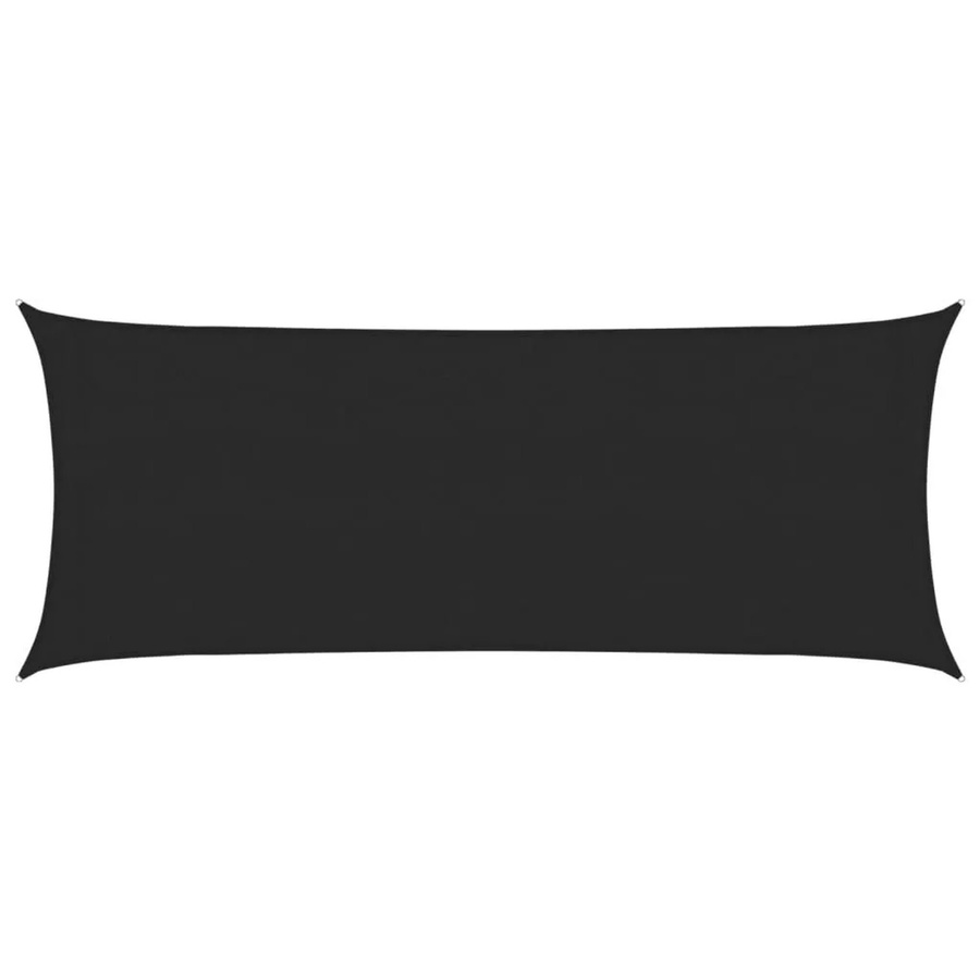 vidaXL Sonnensegel aus HDPE in Schwarz, B/T: 2 x 5 m - Bild 2