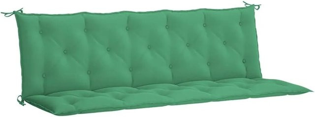 vidaXL Gartenbank-Auflage aus wasserabweisendem Oxford-Gewebe in Grün, B/T: 180 x 50 cm und 50 x 7 cm - Bild 1