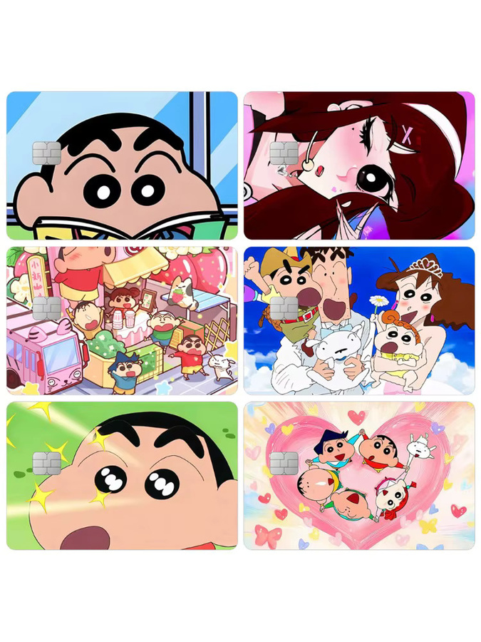 Keeppley Crayon Shin-chan Karten-Aufkleber, Bunt / Mehrfarbig - Bild 3