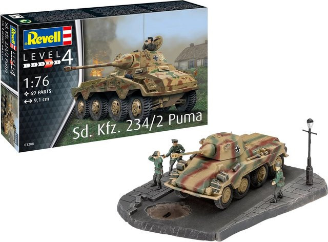 Revell Sd.Kfz. 234-2 Puma, Fahrzeug, Kunststoff - Bild 1