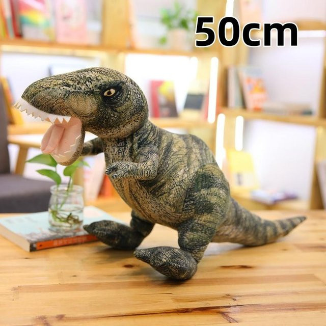 Yiran toy Dinosaurier-Stofftier, Plüsch / Textil, Grün - Bild 1