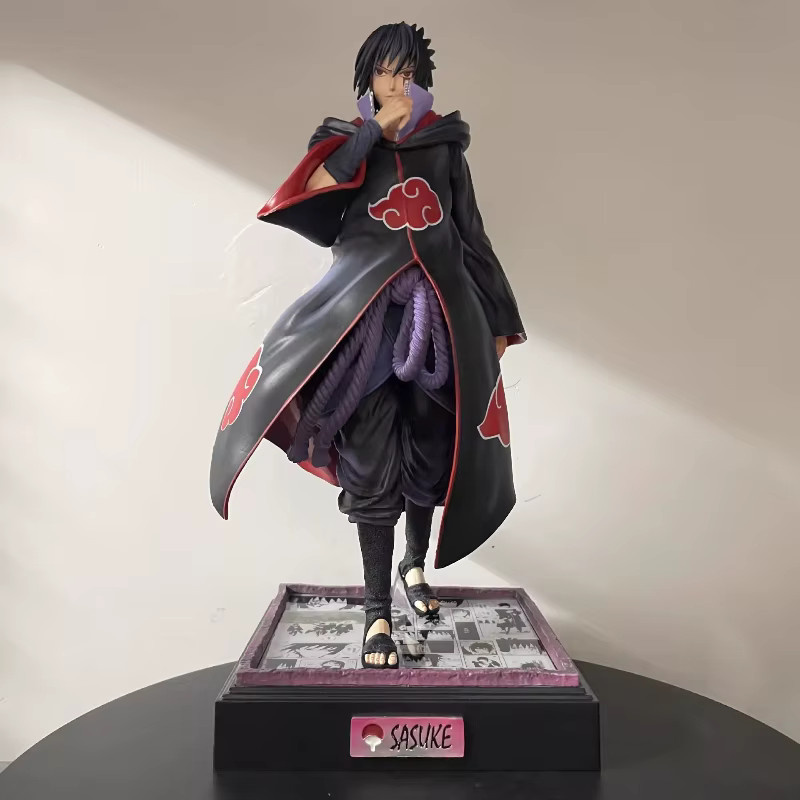 Bandai Naruto Uchiha Sasuke Leuchtfigur, Ninja Modellspielzeug, 5-teiliges Set - Bild 2