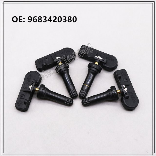 GANGLE Reifendrucksensor TPMS 433 MHz für Peugeot Citroen Picasso C4 in Schwarz - Bild 1