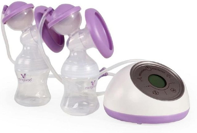 Cangaroo elektrische Milchpumpe Elegance Duo XN-D212 mit LCD-Anzeige und Touchscreen aus Silikon - Bild 1