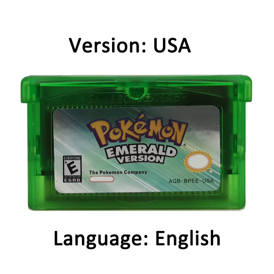 GBA Game Series 32-Bit Videospielkassette Pokemon Rollenspiel Modul für Game Boy Advance von Bandai - Bild 4