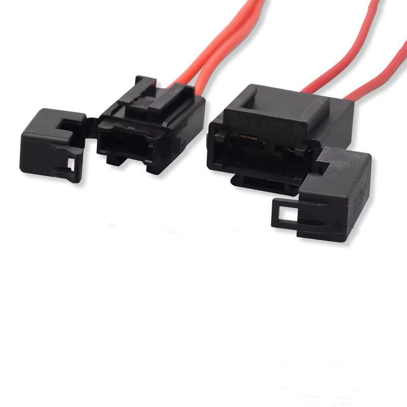 ESHYLALA Automobil Sicherung Halter Verlängerung mit 16AWG Draht, 32V 25A Strom Kollektor Kabelbaum Adapter für elektronische Geräte und Werkzeuge - Bild 3