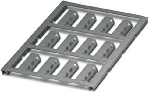 Phoenix Contact 0801821 UC-WMTBA (24X5) SR Beschriftungsschild Silber mit 120 Markierern zur Montage mittels Kabelbinder - Bild 1