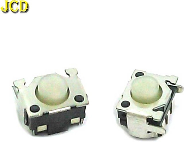 JCD 10er Set Micro Schalter für DS Lite NDSL NDSi und XL LL als Ersatzteil für L und R Trigger Tasten in Weiß - Bild 1