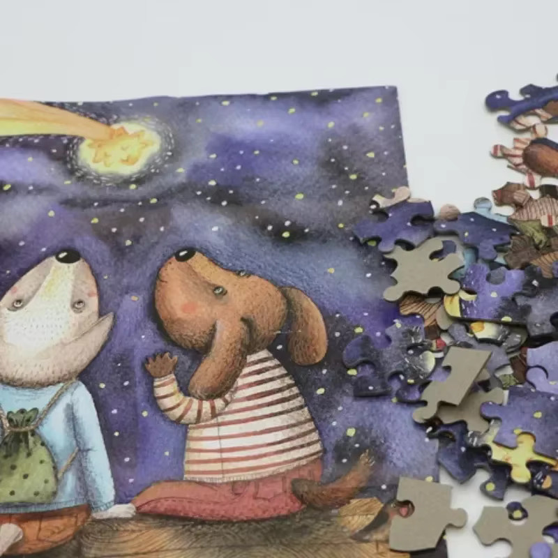 MaxRenard Tiere Puzzle, Pappe / Karton, Bunt / Mehrfarbig, ab 6 Jahre - Bild 3