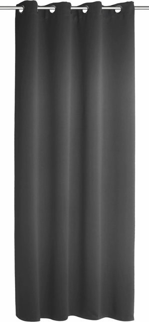 Sehlbach Ösenschal Mia Blackout Schwarz Höhe: 245 cm, Breite: 140 cm - Bild 1