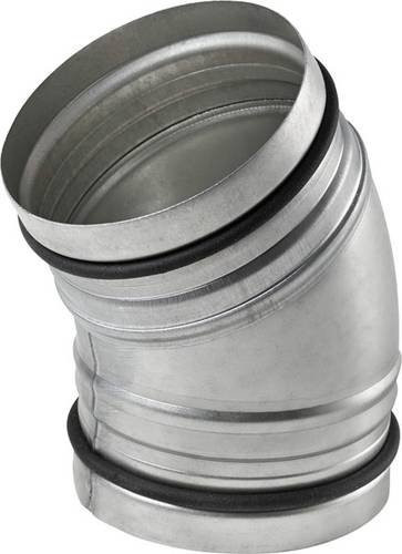 Stiebel Eltron Bogen mit Doppel-Lippendichtung aus verzinktem Stahl in Silber - Bild 1
