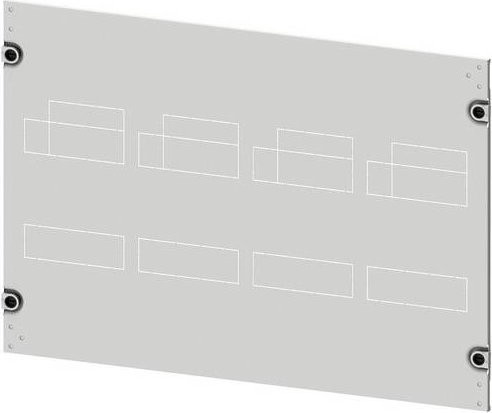 Siemens Blende 8PQ2050-6BA10 in Grau für Einbaugeräte - Bild 1