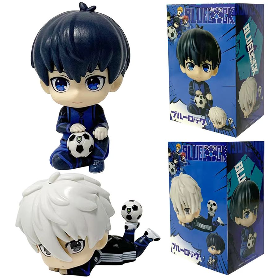 B-E-CK Anime-Figur Look Up Isagi Yoichi, Nagi Seishiro, Bachira Meguru Modellpuppe, Höhe: 9,5 cm - Bild 5