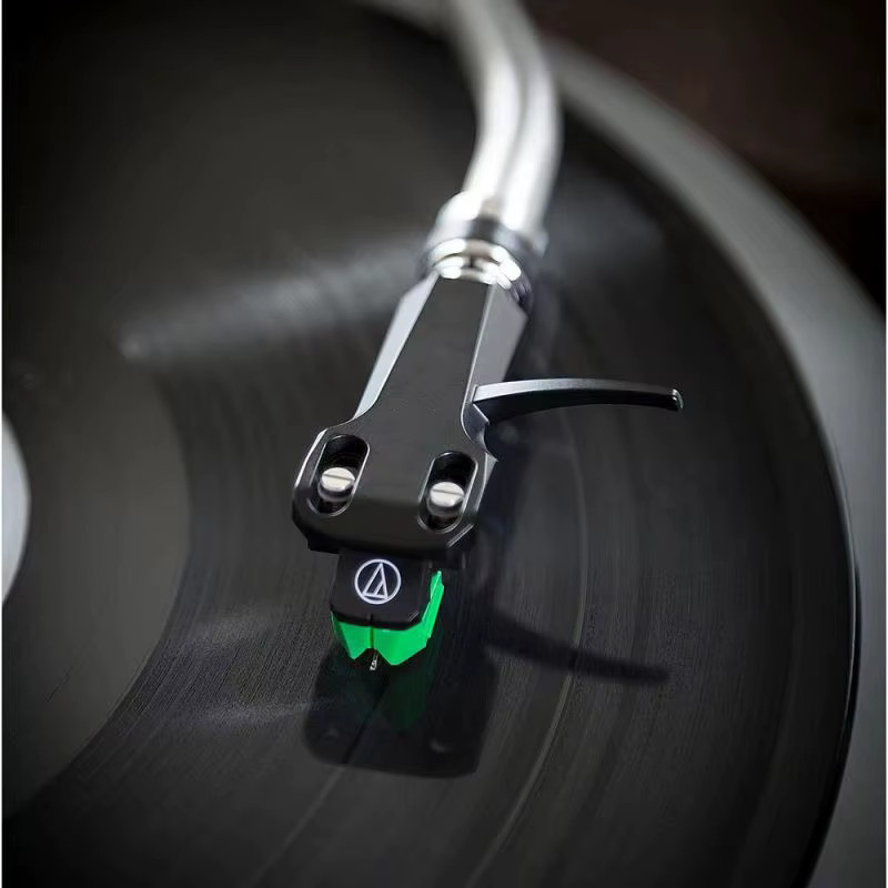 Audio-Technica AT-HS6BK Universal Ersatz Patrone Stylus Headshell in Schwarz und Silber für AT-LP120 Plattenspieler und HIFI Vinyl-Systeme - Bild 2