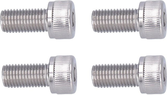 4 Stück Innensechskantschrauben TOMTOP JMS aus A2 Edelstahl, M10x55 mit 1,25 mm Feingewinde, Farbe: Silber - Bild 1