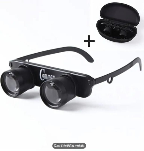 Binchi Multifunktionale Brille, black, plastic - Bild 1