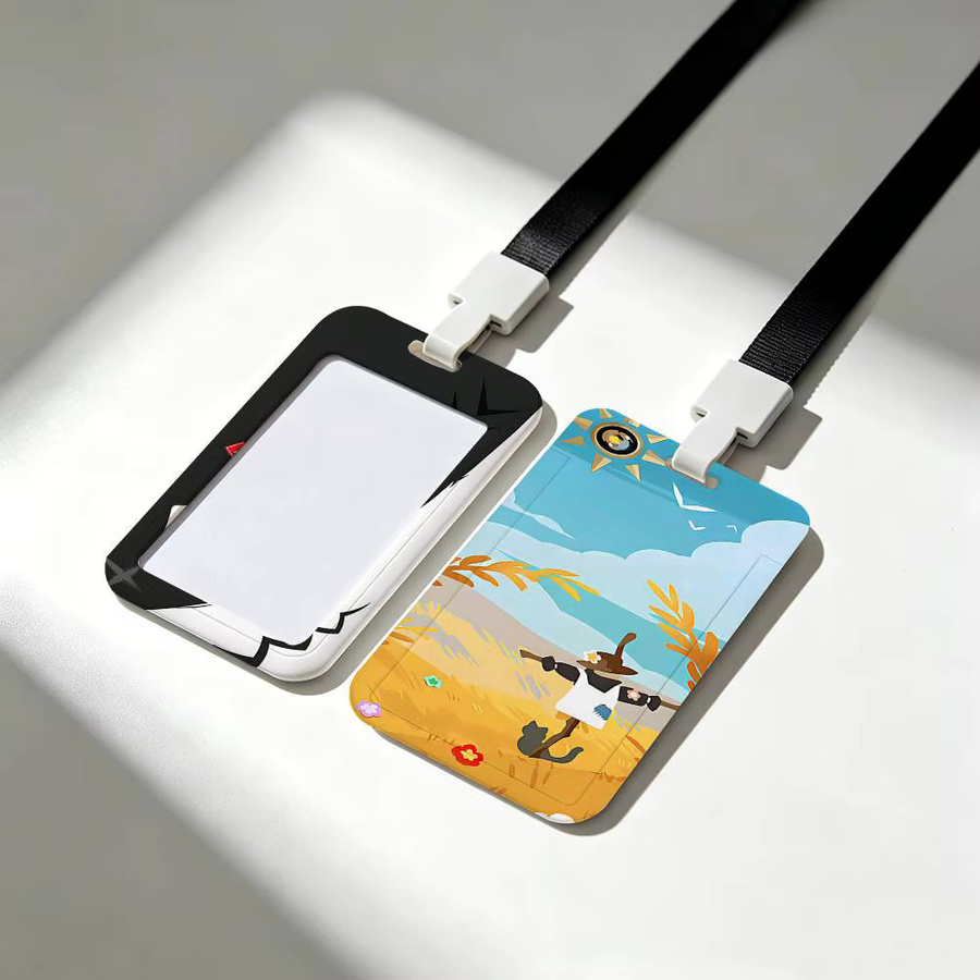 bilibili Kartenhalter mit Halsband, Anhänger, Ausweishalter, Schlüsselanhänger - Bild 2