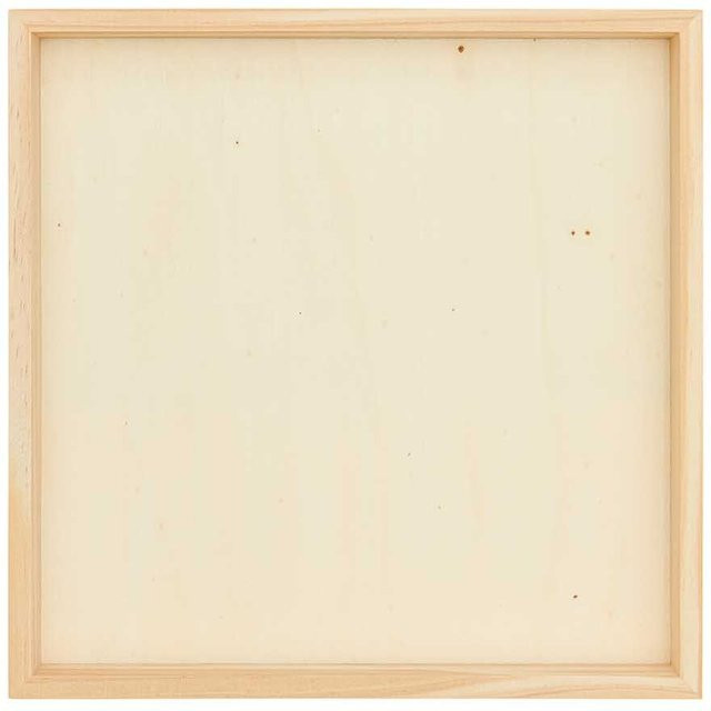 Rico Design Objektrahmen natur quadratisch B/H: 20,8 x 20,8 cm - Bild 1