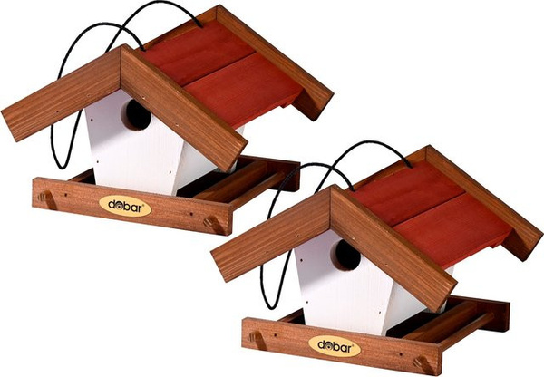 dobar Vogelhaus Herbstfrüchte 2er Set hängend B/T/H: 22,5 x 21 x 16 cm