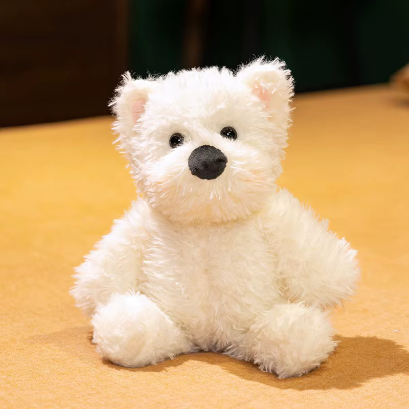 YUZHINUO West Highland-Hund, Plüschtier, Weiß - Bild 3