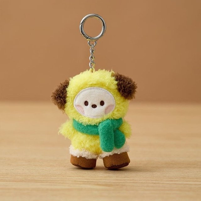 LINE FRIENDS BT21 Mini Schlüsselanhänger Furball, Plüsch / Textil, ab 3 Jahren - Bild 1