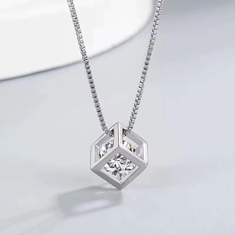SAY Halskette 925 Silber, Zirkonia, Diamant, Damen - Bild 2