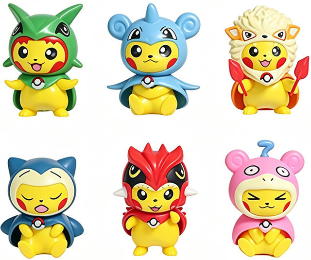 Bandai Pokémon Pikachu Actionfigur, 1-teiliges Set - Bild 1