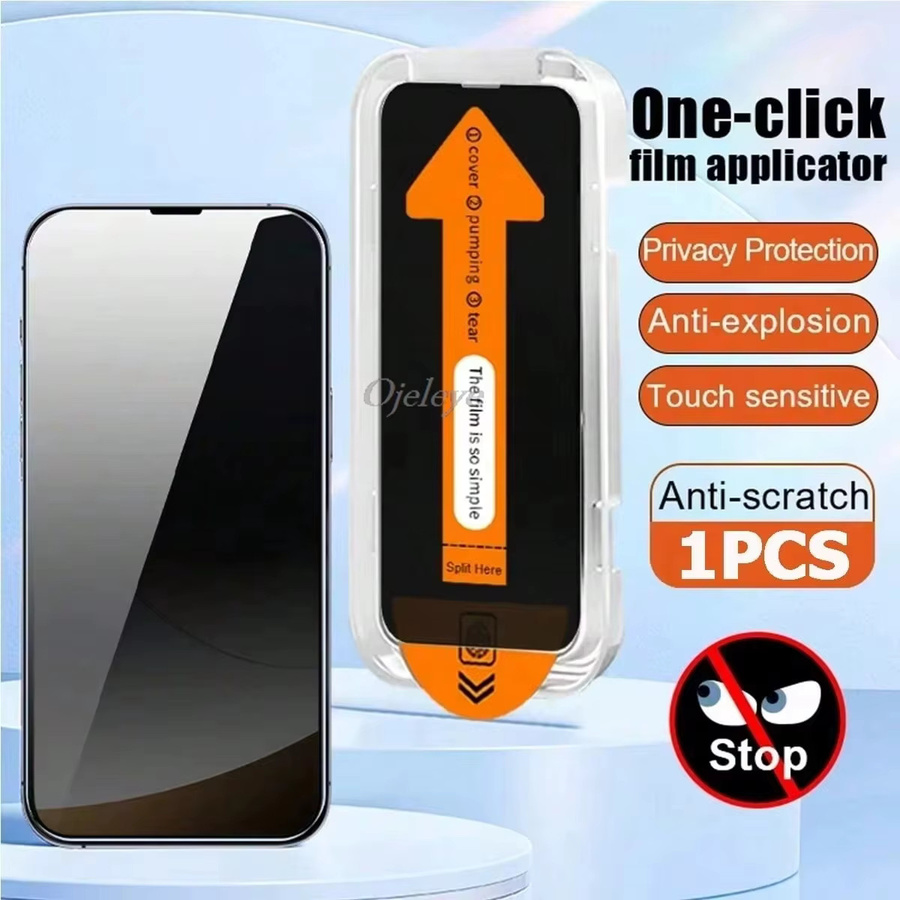Samsung Anti-Spy Panzerglas Sichtschutz-Displayschutzfolie für Galaxy S25 Ultra, S26 Plus, S24 FE und S23, 1-4 Stück, transparent - Bild 5