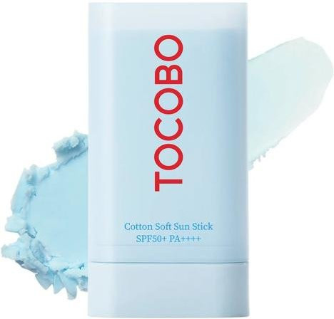 TOCOBO Cotton Soft Sun Stick SPF 50+, 19 g, für fettige Haut - Bild 1