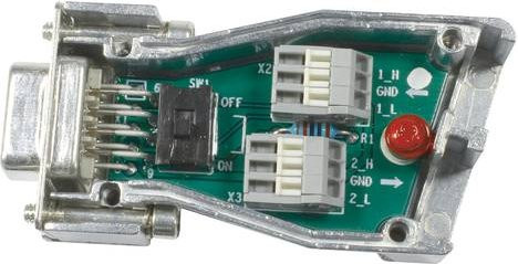 HARTING Bus Interface Käfigzugfederanschluss Multicolour 66 63 009 6016 - Bild 1