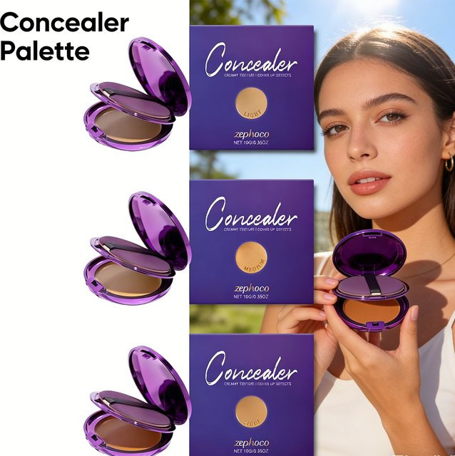 Zephoco Concealer-Palette, mattes Finish - Bild 1