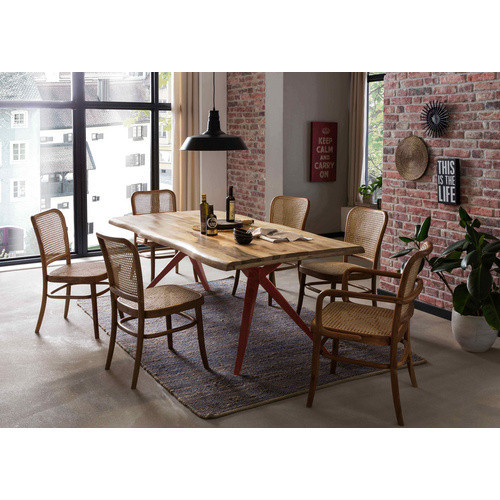SIT Tisch TABLES & CO aus Mango Holz in Braun, Höhe: 78 cm, Tiefe: 90 cm - Bild 2