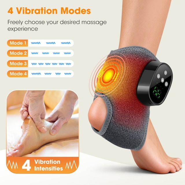 PASTSKY Knöchelbandage mit Massagefunktion, grau - Bild 1