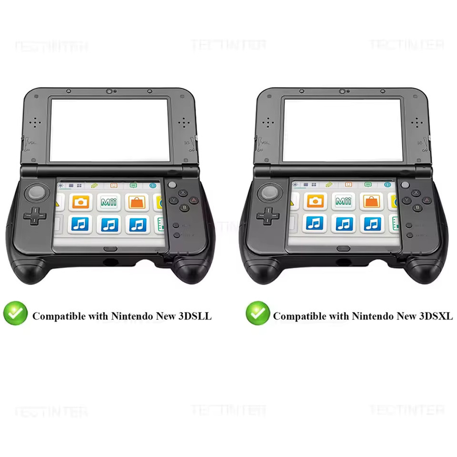 Handgriff-Schutzhülle für Nintendo New 3DS XL LL in Schwarz - Bild 2