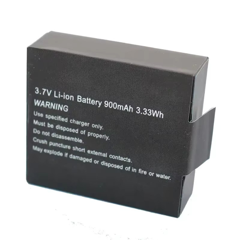 SJCAM Li-Ionen-Akku 900 mAh 3,7 V für SJ4000 SJ5000 SJ6000 WiFi Sport Action Kamera in Schwarz - Bild 2