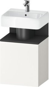 Duravit Waschtischunterschrank Qatego in Grau Matt, B/T/H: 44 x 35 x 64,5 cm - Bild 1