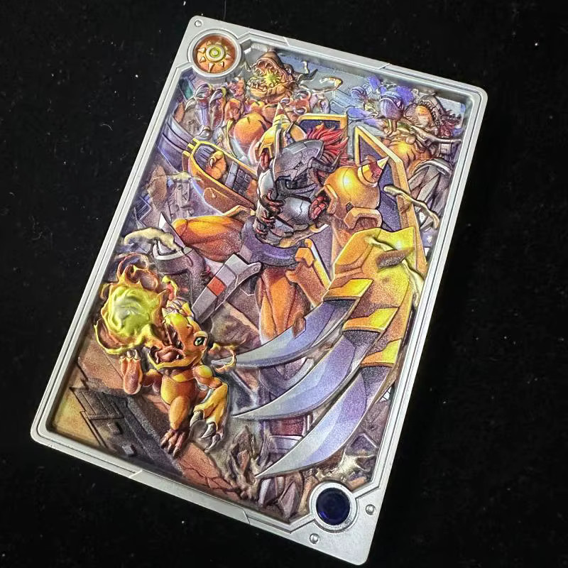 Keeppley Digimon Greymon Metall-Sammelkarte, Bunt / Mehrfarbig - Bild 2
