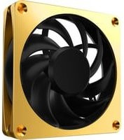 Alphacool Apex Stealth Metal Gehäuselüfter 120mm in Schwarz und Gold mit 2000rpm - Bild 1