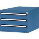 Manuflex Schubladen-Unterbauten für Werkbank Profi, Farbe: brillantblau, Tiefe: 70 cm - Bild 2