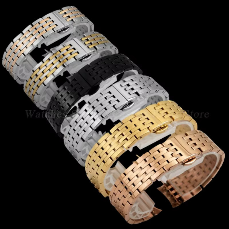 Uhrenarmband Edelstahl, Silber, Unisex - Bild 3